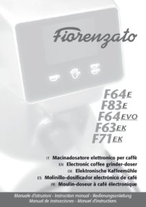 FIORENZATO F64-F83E-F64EVO-F63EK-F71EK