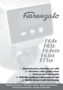 FIORENZATO F64-F83E-F64EVO-F63EK-F71EK