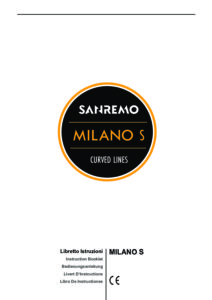 SANREMO MILANO - MANUALE D USO