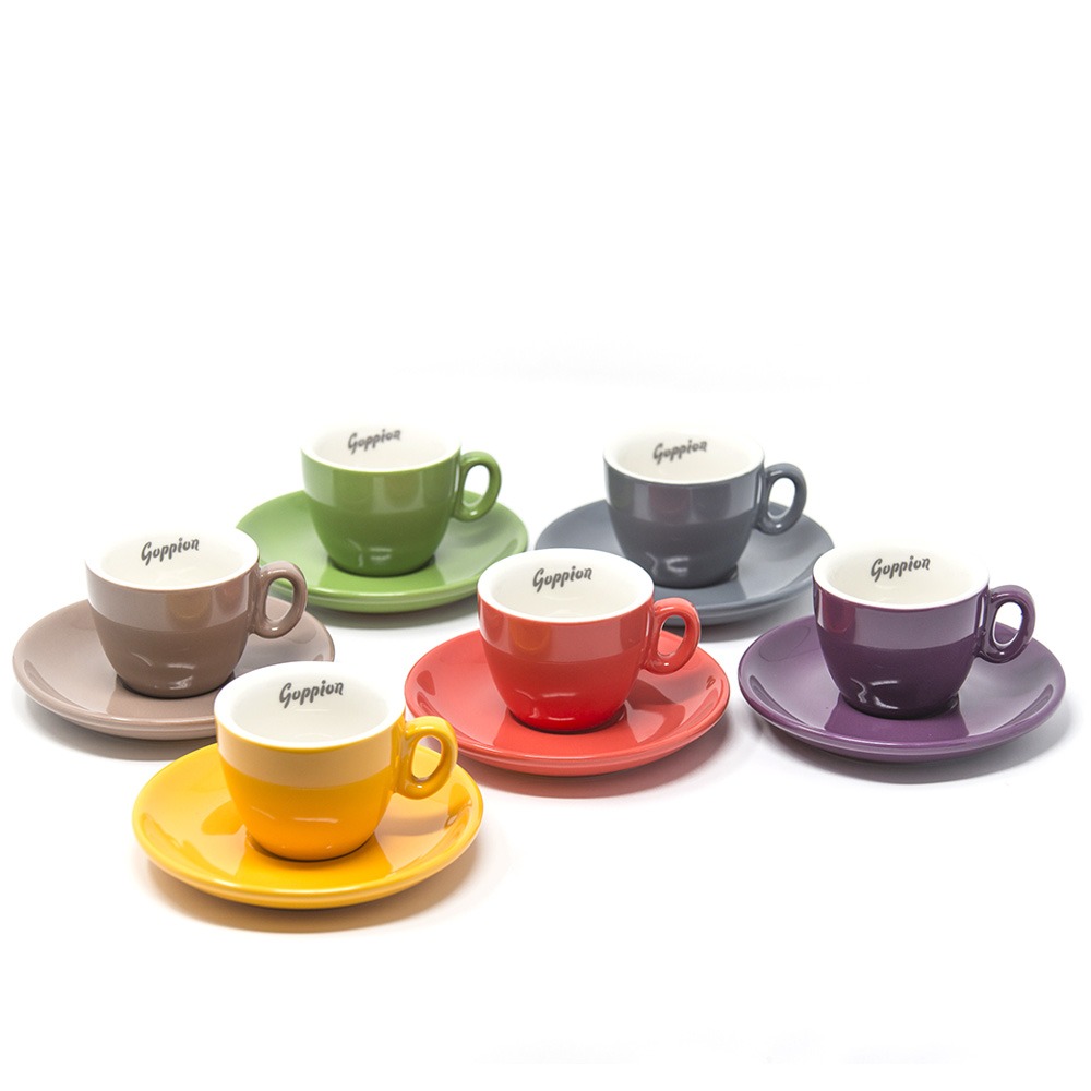 Colored cups - Goppion Caffè