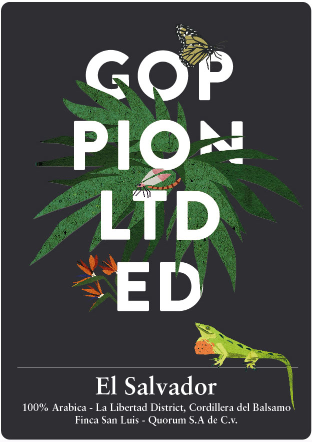 El Salvador - GOPPION LTD ED Singole Origini